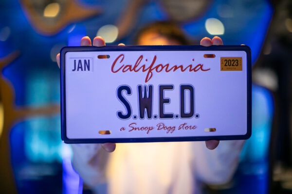 S.W.E.D CALIFORNIA License Plate - Image 3