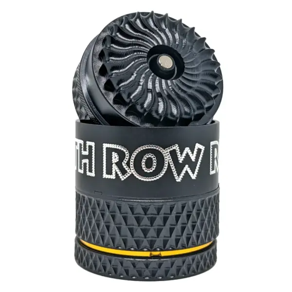 Death Row Records – Hurricane 63mm 5-Part Grinder - Black - Image 4