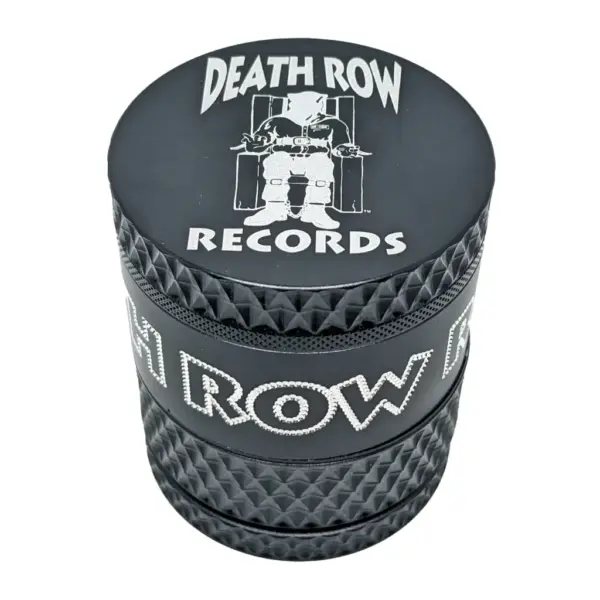 Death Row Records – Hurricane 63mm 5-Part Grinder - Black - Image 2