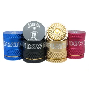 Death Row Records – Hurricane 63mm 5-Part Grinder - Multiple Colours